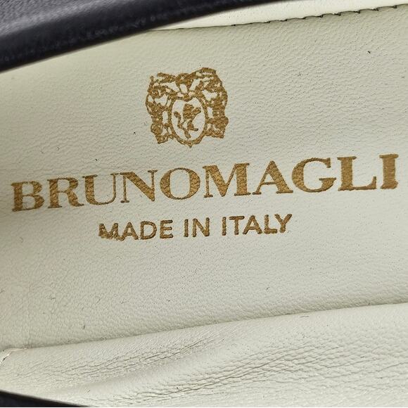 BRUNOMAGLI BIBI Black Flats - Women's Size 6 (EU 36), Elegant and Comfortable - Picture 9 of 10